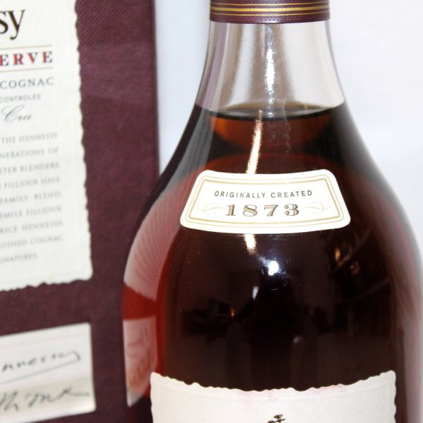 Hennessy Private Reserve 1873 label 2