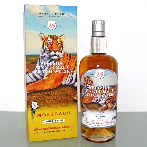 Mortlach Silver Seal 25 Years Old 1989 Whisky Wildlife Collection