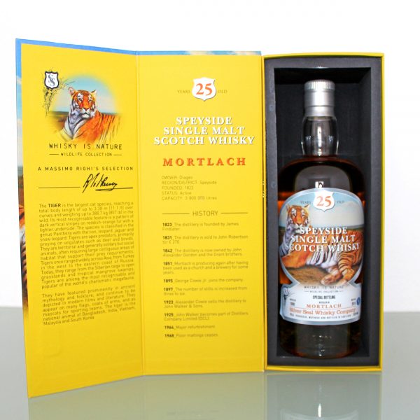 Mortlach Silver Seal 25 Years Old 1989 Whisky Wildlife Collection description