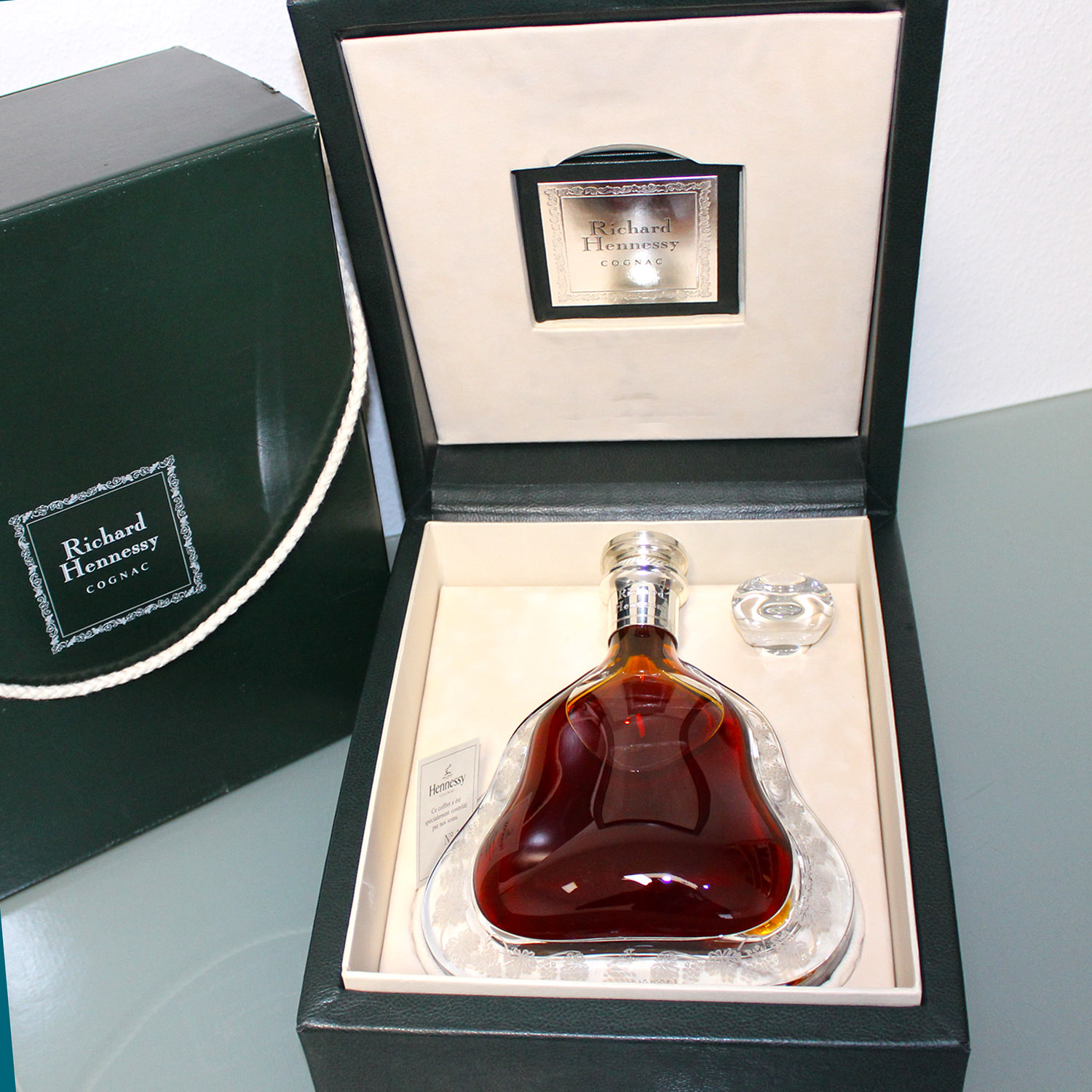 Richard Hennessy Baccarat Crystal Cognac box