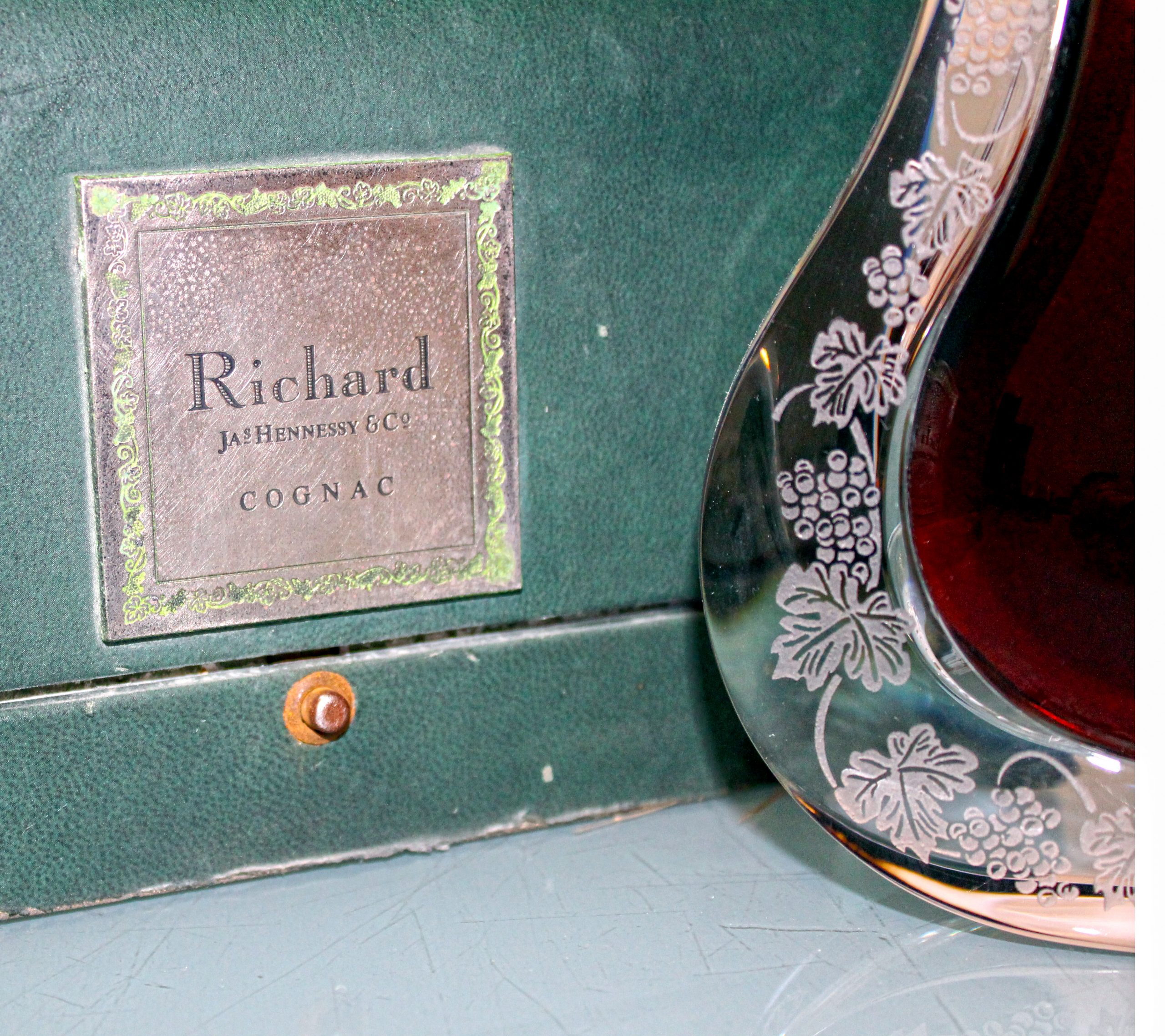 Richard Hennessy Cognac Bot 1990s box 3