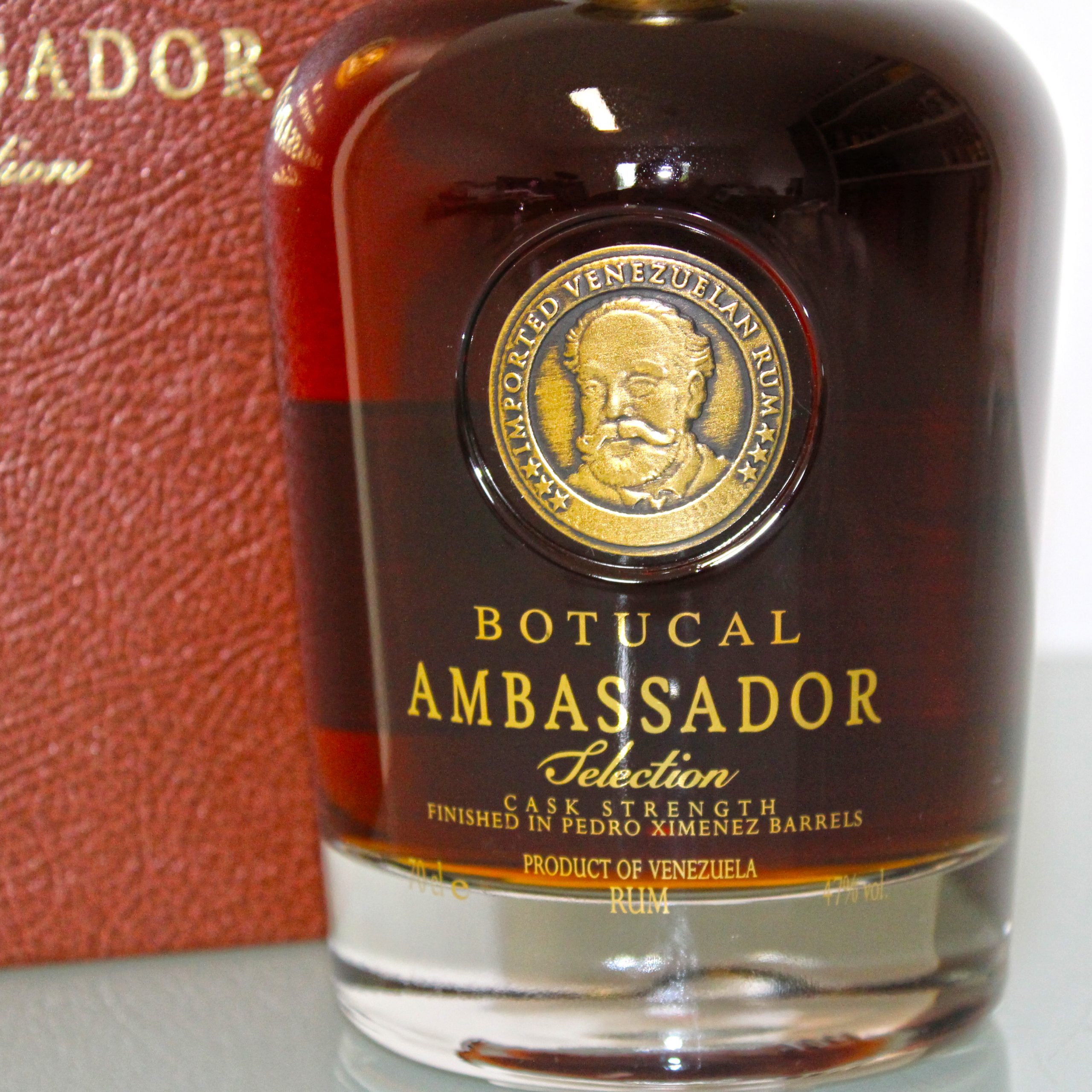 Botucal Ambassador Selection Rum Ron Label