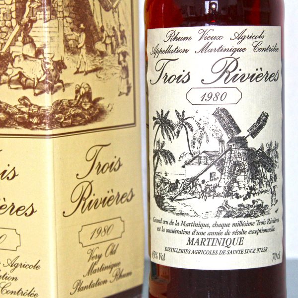 Trois Rivieres 1980 Rhum Rum Martinique Label