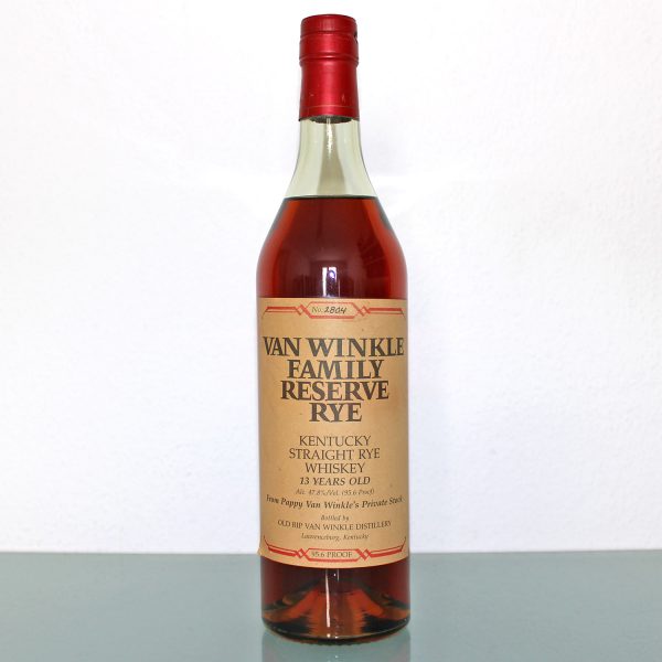 Van Winkle Family Reserve Rye 13 Years Old Whiskey