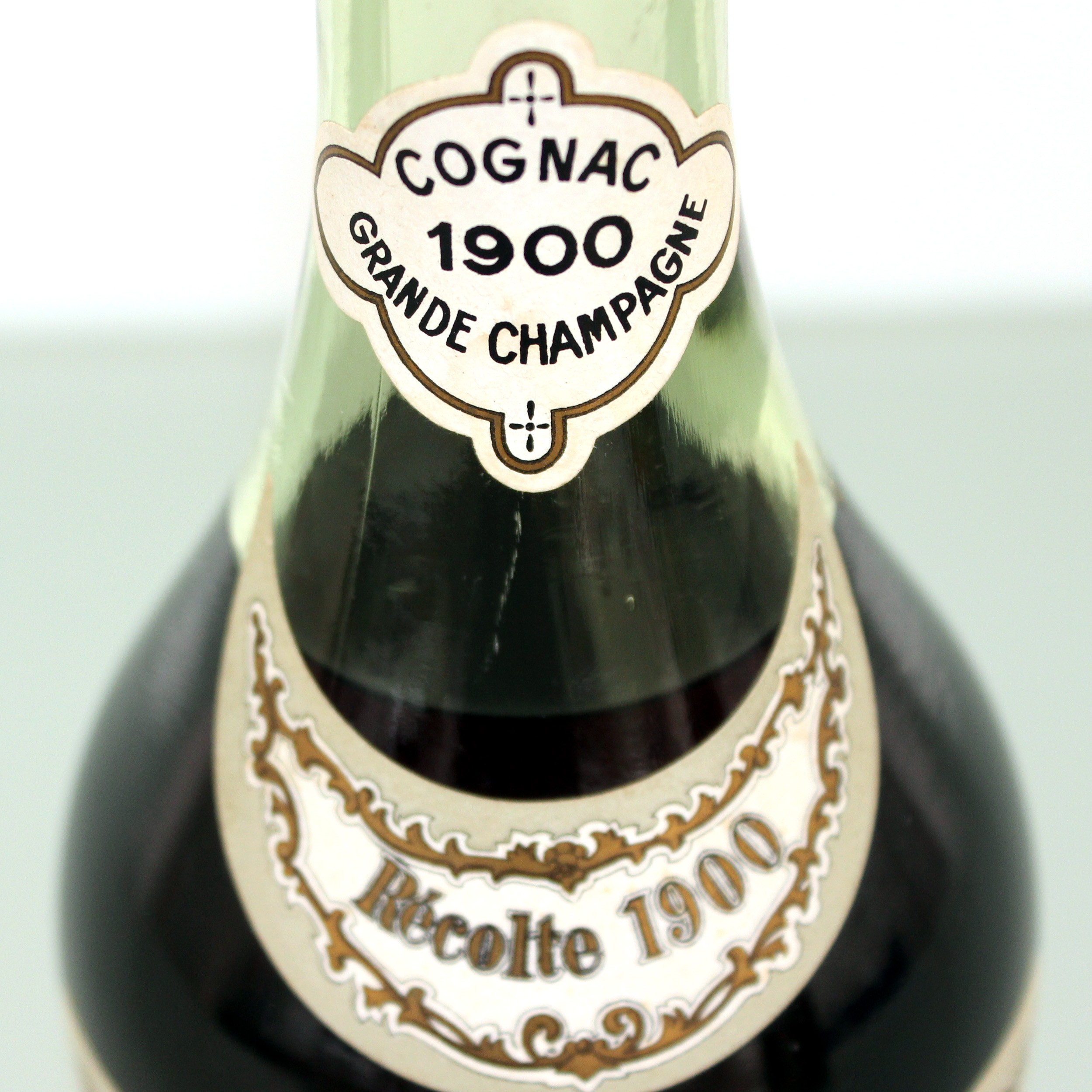 Balluteaud Louis XV 1900 Cognac bottle neck