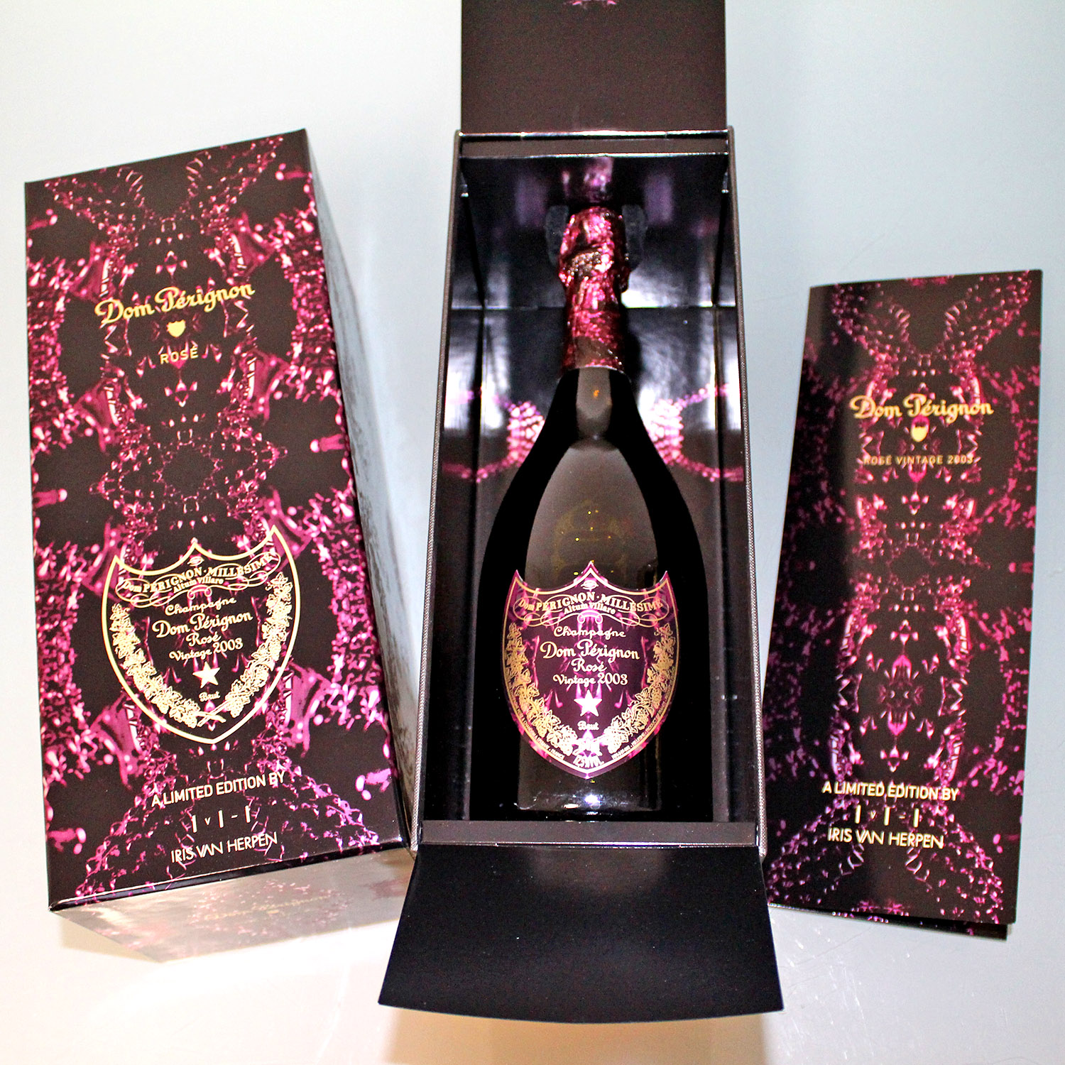 Dom Pérignon Rosé Vintage 2003 Iris van Herpen | Spirituosen Ankauf