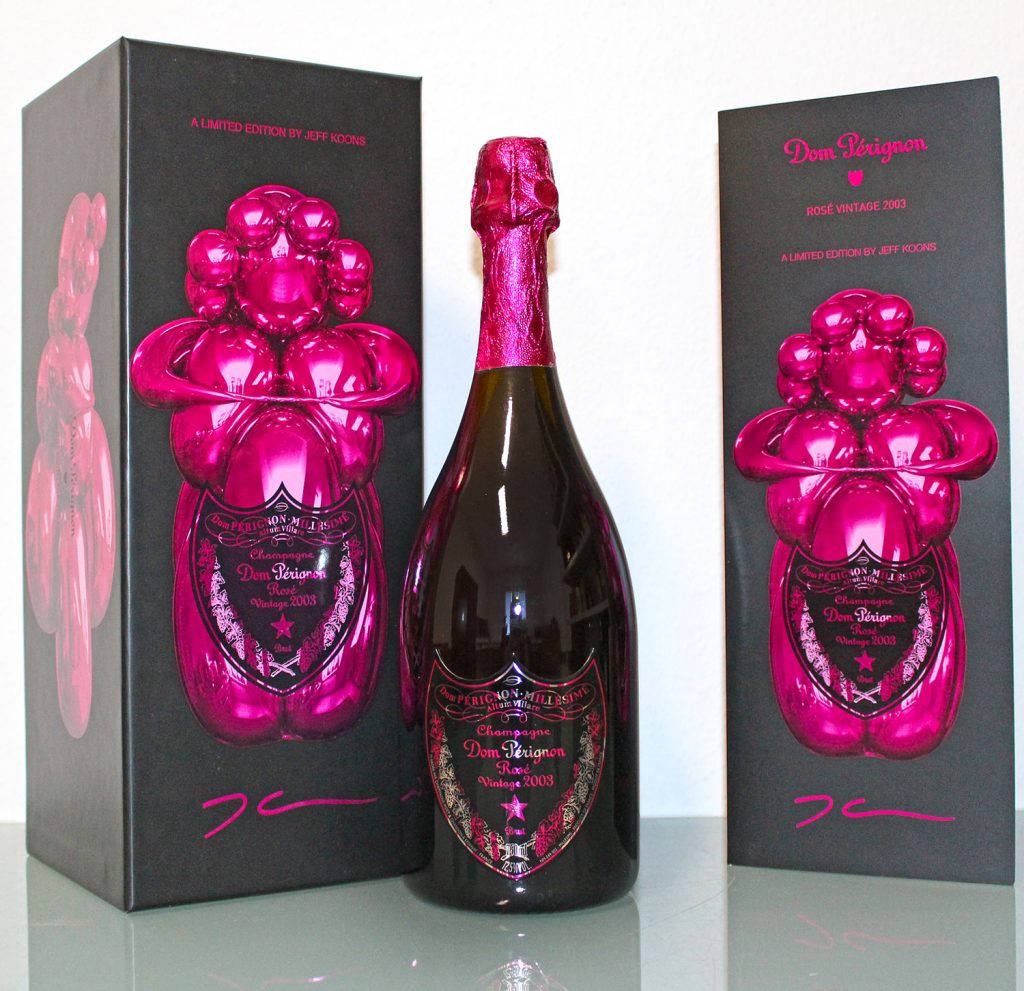 Dom Pérignon Rosé Vintage 2003 Jeff Koons | Selling spirits