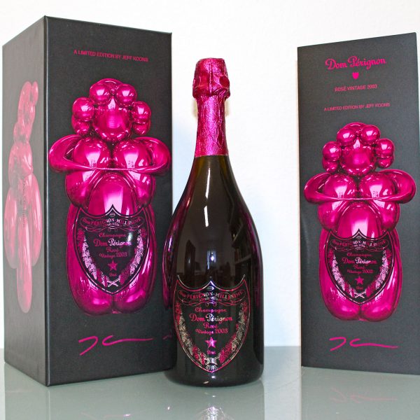 Dom Perignon Rose Vintage Champagner 2003 Jeff Koons Edition