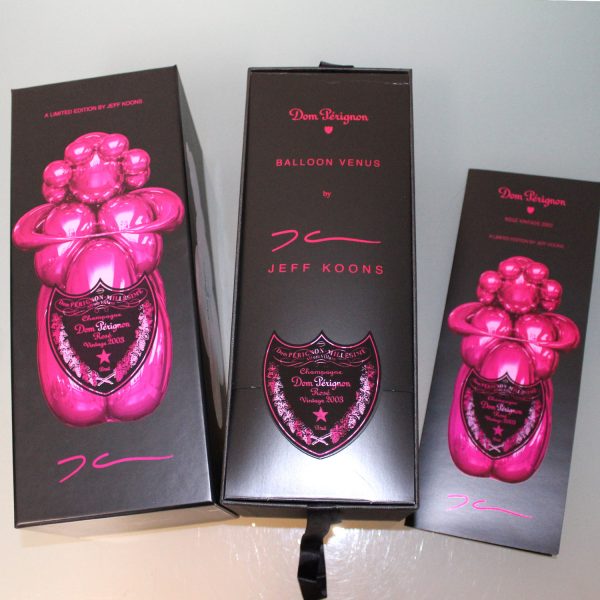 Dom Perignon Rose Vintage Champagner 2003 Jeff Koons Edition Box Closed