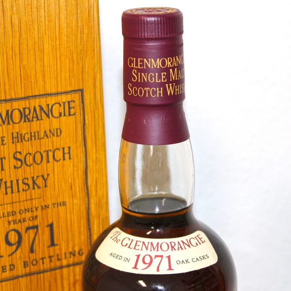 Glenmorangie 1971 150th Anniversary Single Malt Scotch Whisky Neck