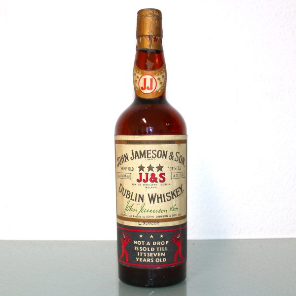 John Jameson 7 Years Old Bot 1940 Irish Whiskey