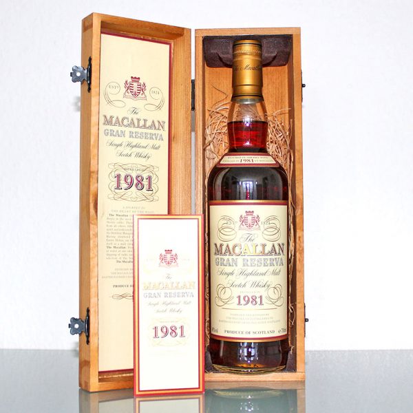 Macallan 1981 18 Years Gran Reserva Single Malt Scotch Whisky