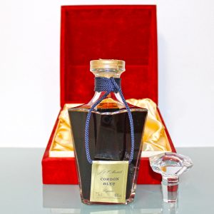 Martell Cordon Bleu 1970s Baccarat Crystal Decanter Cognac