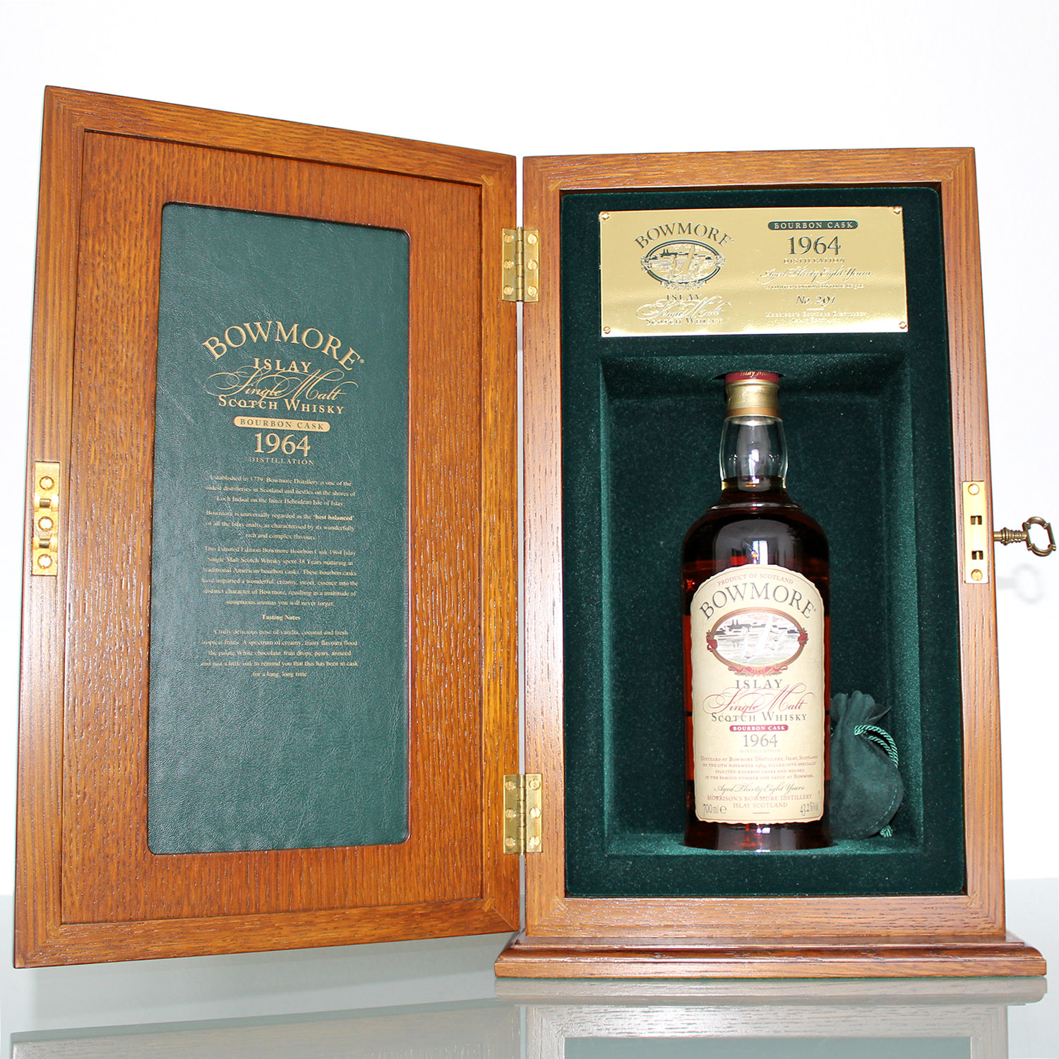 Bowmore 1964 38 Years Old Bourbon Cask Box