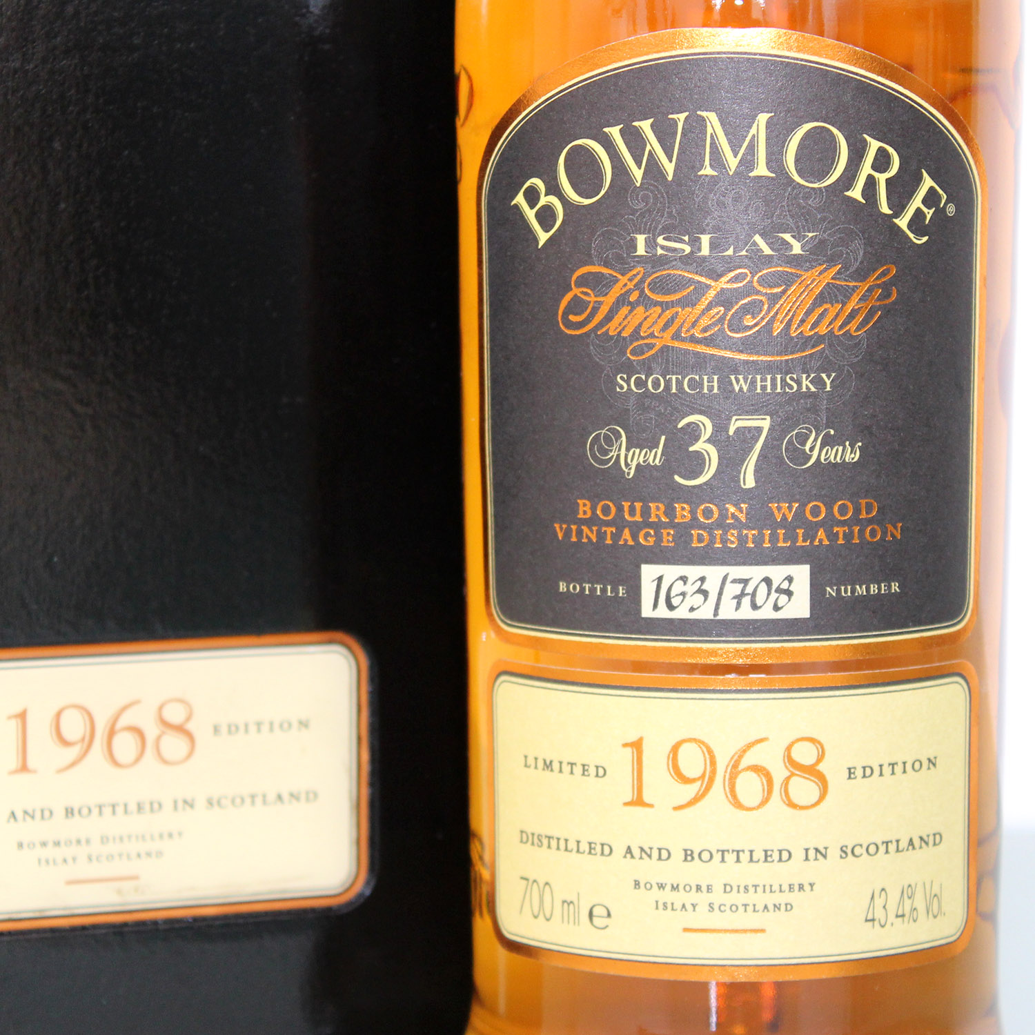 Bowmore 1968 37 Years Old Front Label