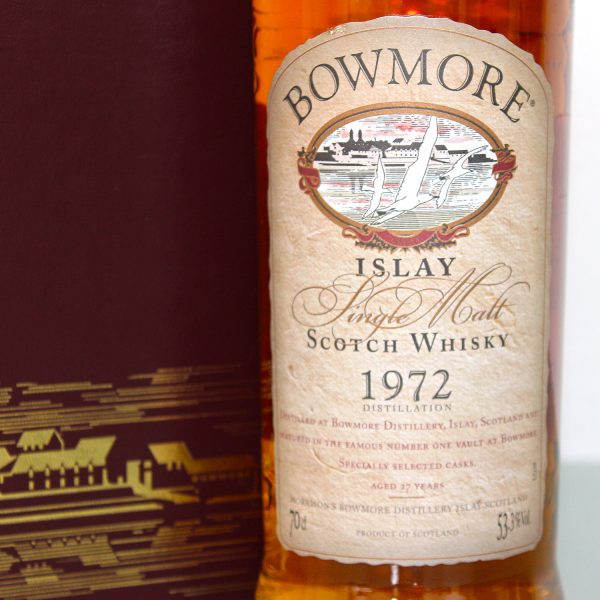 Bowmore 1972 27 Years Old Front Label