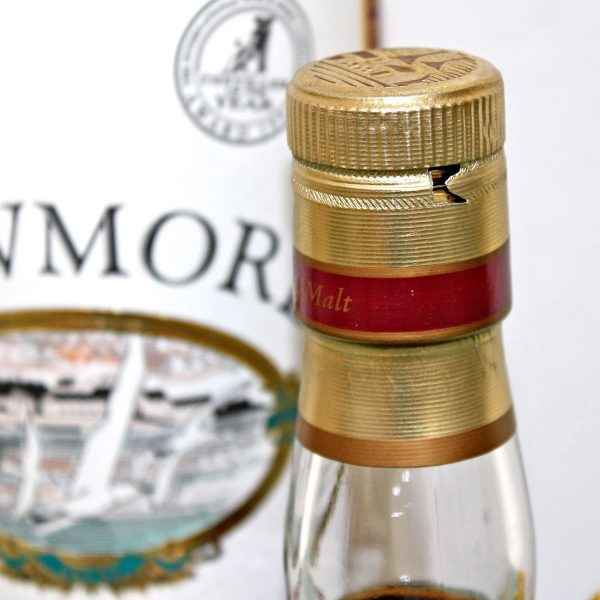 Bowmore Claret Bordeaux Wine Casked Scotch Whisky Capsule