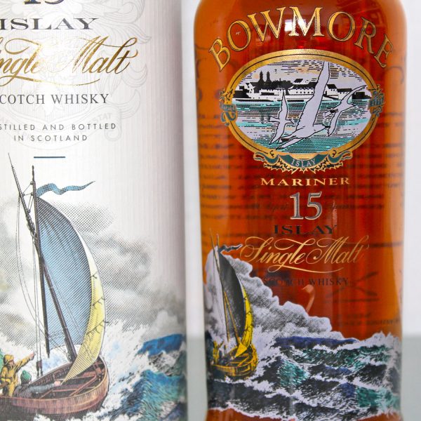 Bowmore Mariner 15 Years Single Malt Scotch Whisky Label