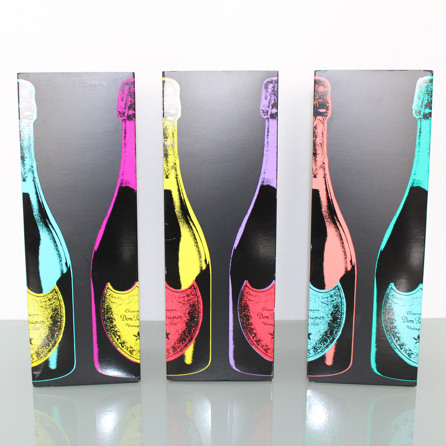 Dom Perignon 2000 Andy Warhol Champagner Collection Boxes 2