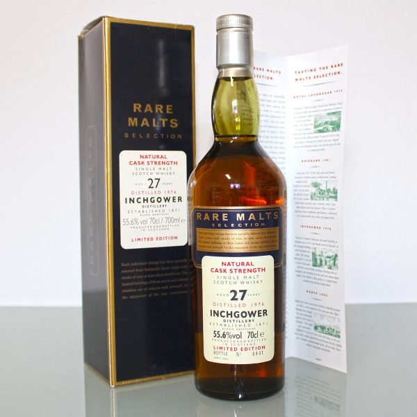 Inchgower 1976 27 Years Old Rare Malts