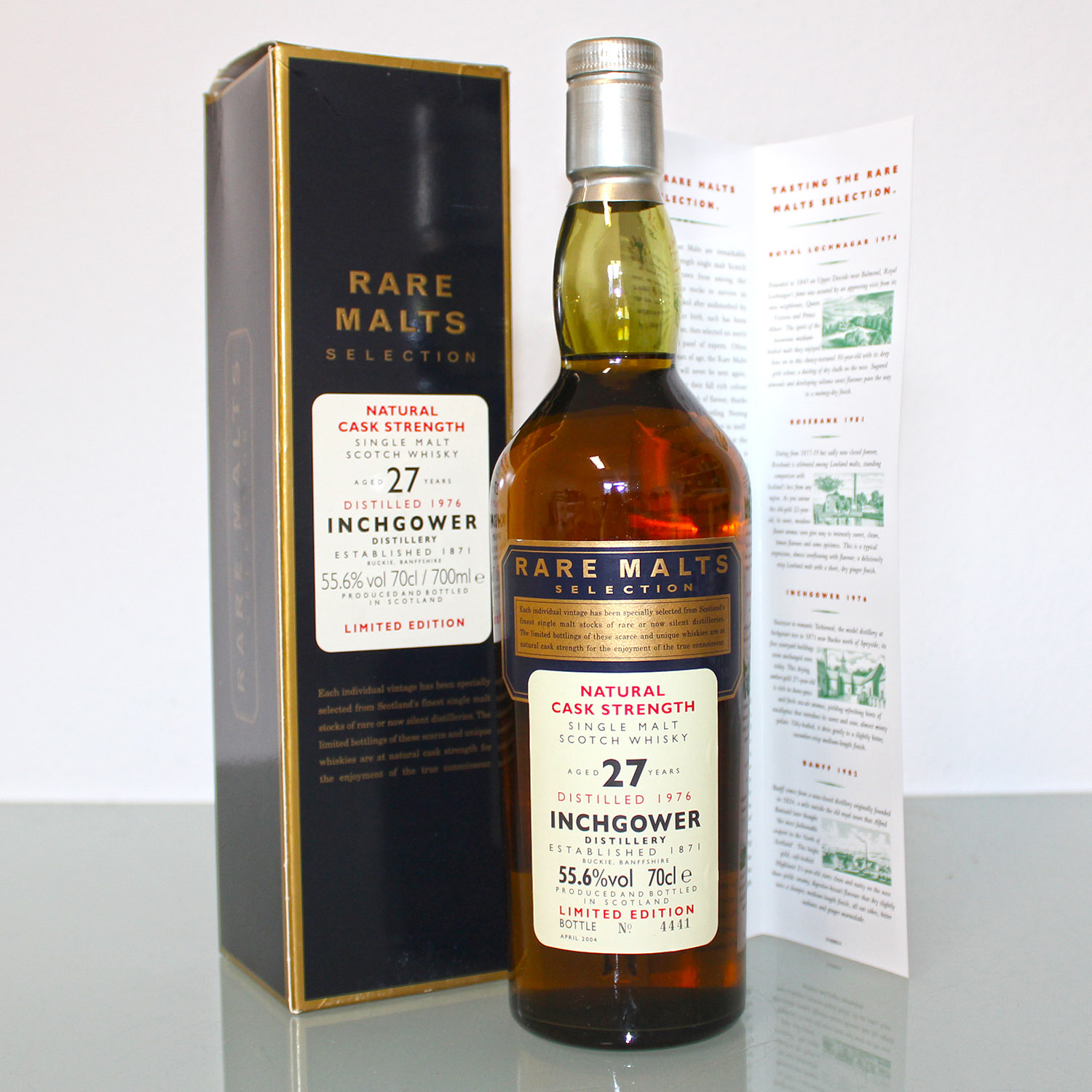 Inchgower 1976 27 Years Old Rare Malts
