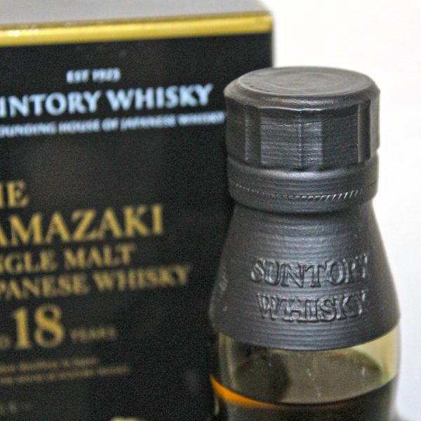 Suntory Yamazaki 18 Years Single Malt Japanese Whisky Capsule