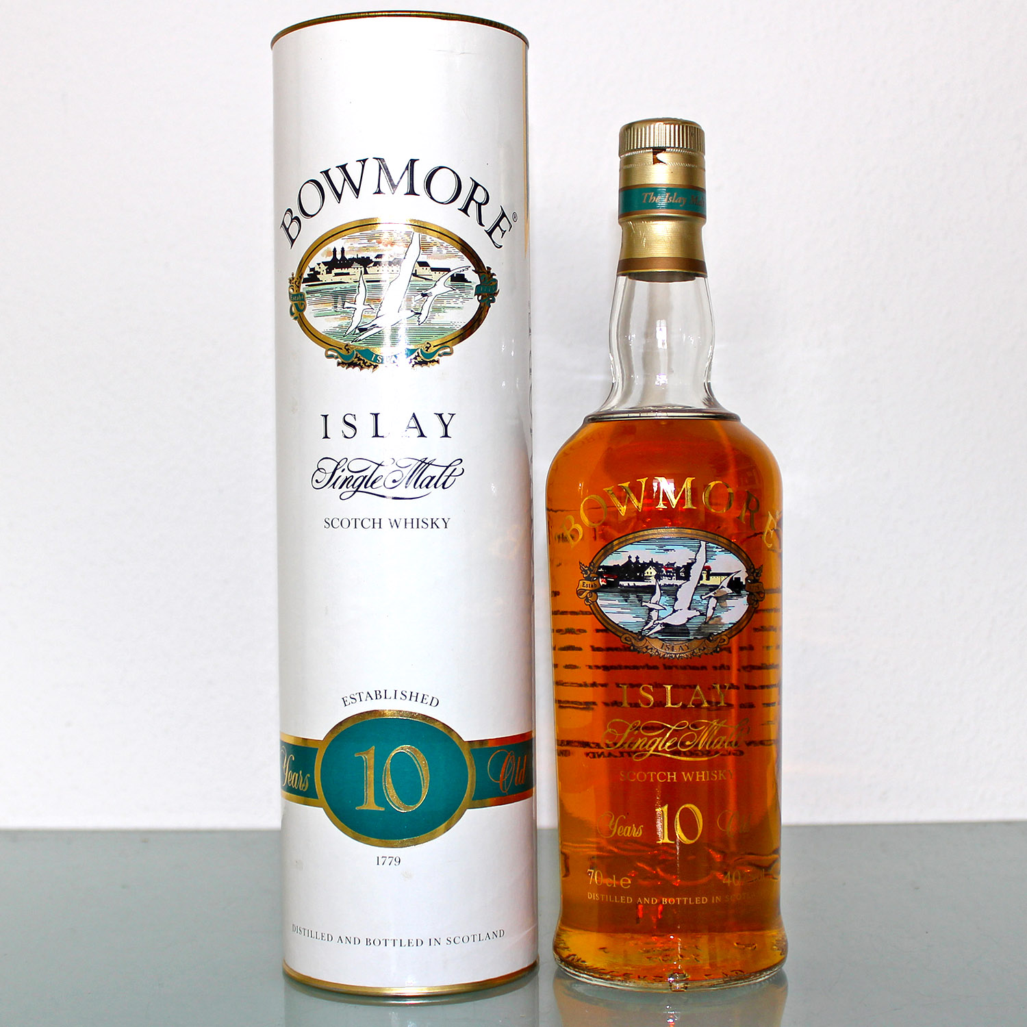 Bowmore 10 Years Screen Print Single Malt Scotch Whisky