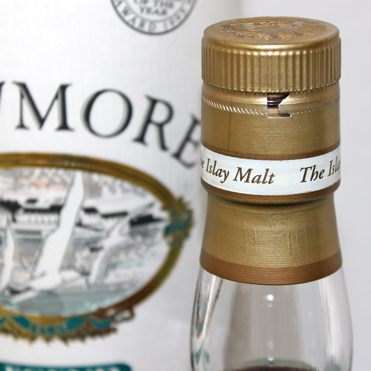 Bowmore Legend Old Bottling Single Malt Scotch Whisky Capsule