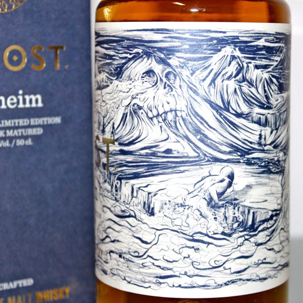 Bivrost Niflheim Arctic Single Malt Whisky Label Painting