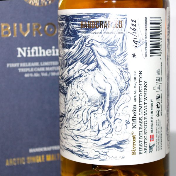 Bivrost Niflheim Arctic Single Malt Whisky Label Back