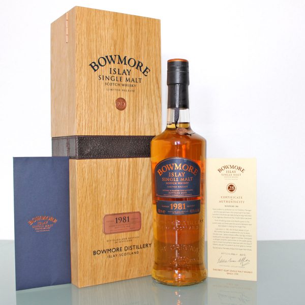 Bowmore 1981 28 Years Single Malt Scotch Whisky