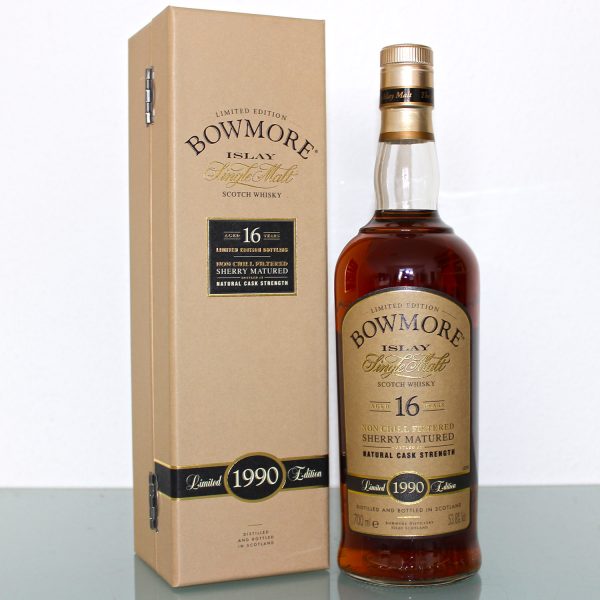 Bowmore 1990 16 Years Sherry Cask Single Malt Scotch Whisky