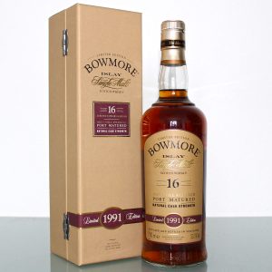 Bowmore 1991 16 Years Port Matured Single Malt Scotch Whisky