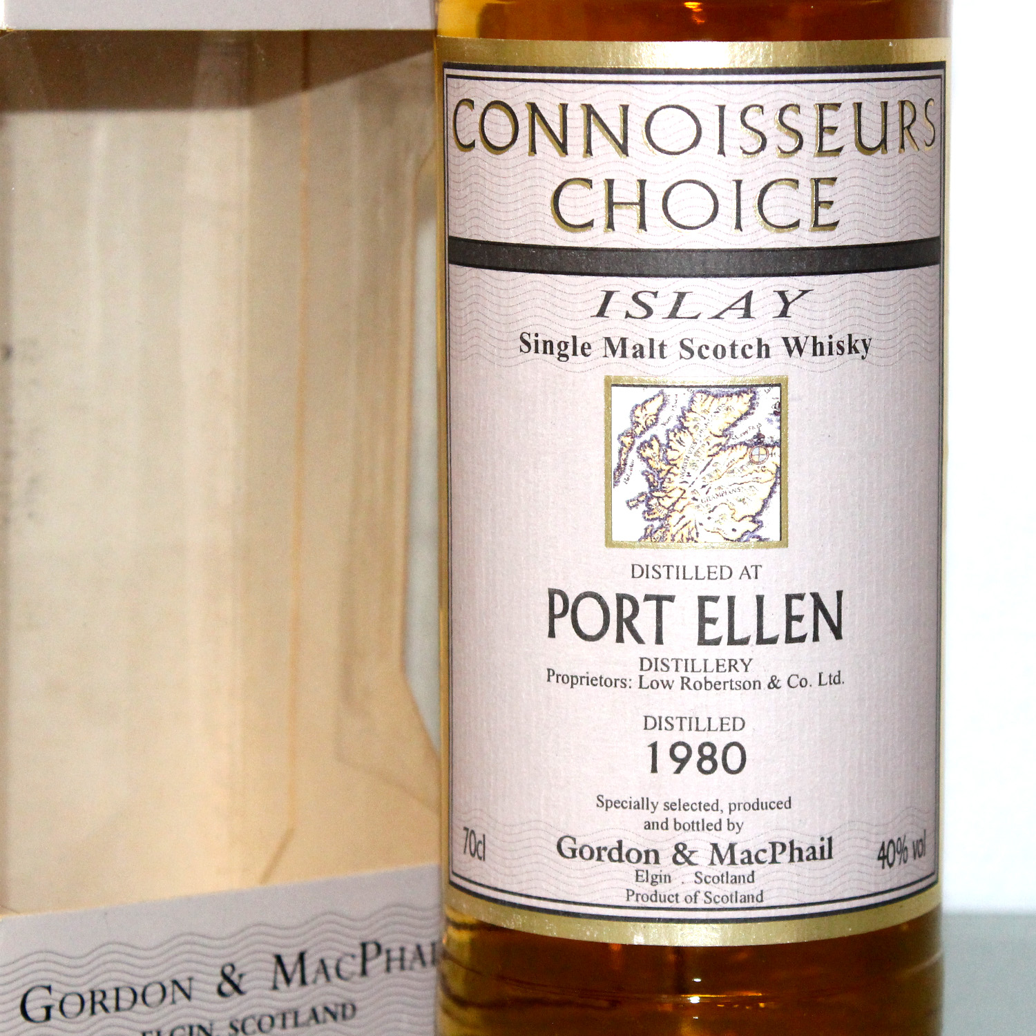 Port Ellen 1980 Connoisseurs Choice Label