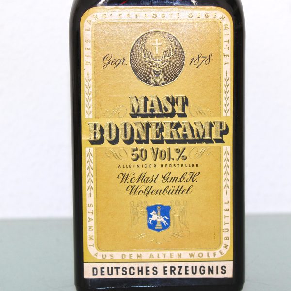 Jägermeister Mast Boonekamp Etikett