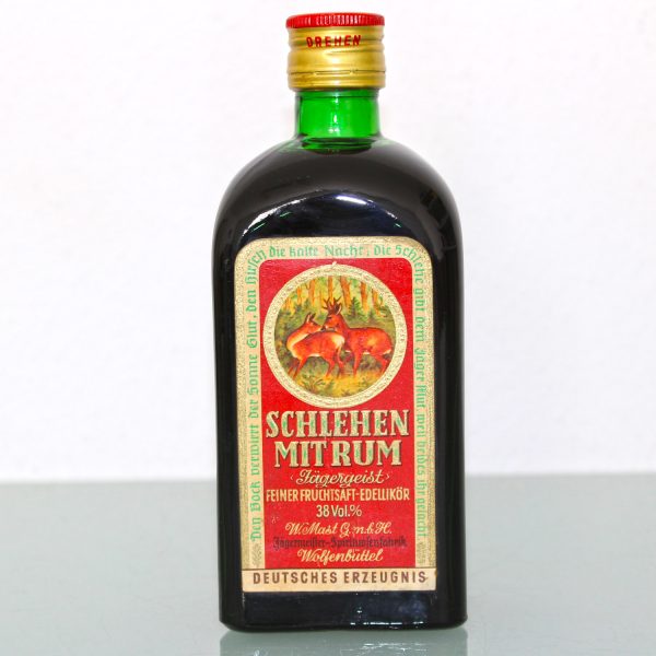 Jägermeister W. Mast Schlehen mit Rum Jägergeist