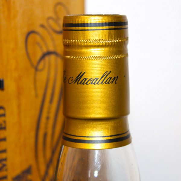 Macallan 1980 Gran Reserva 18 Year Old Whisky capsule