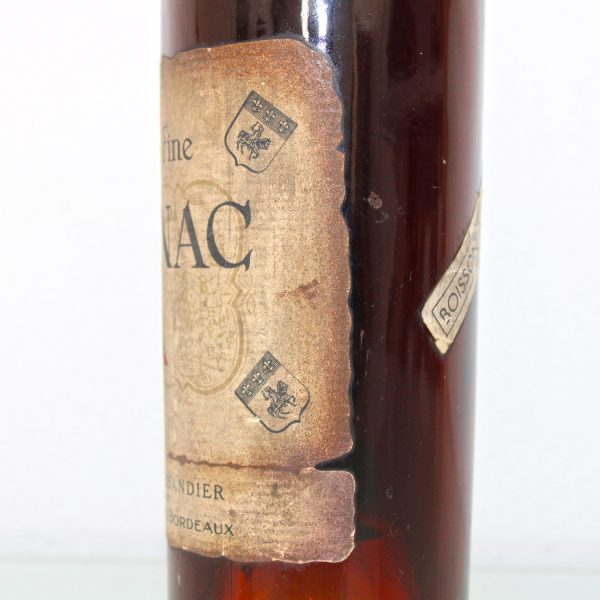 Albert G Tissandier 1868 Grande Fine Cognac label side 2
