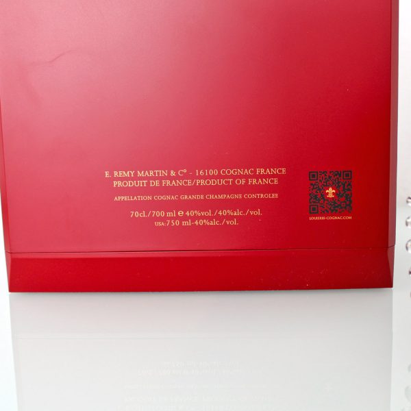 Remy Martin Louis XIII Bottled 2022 box back