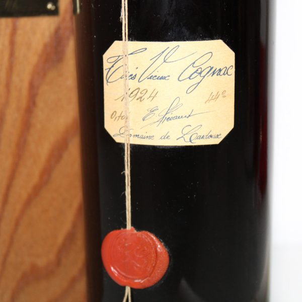 Lheraud 1924 Tres Vieux Cognac label