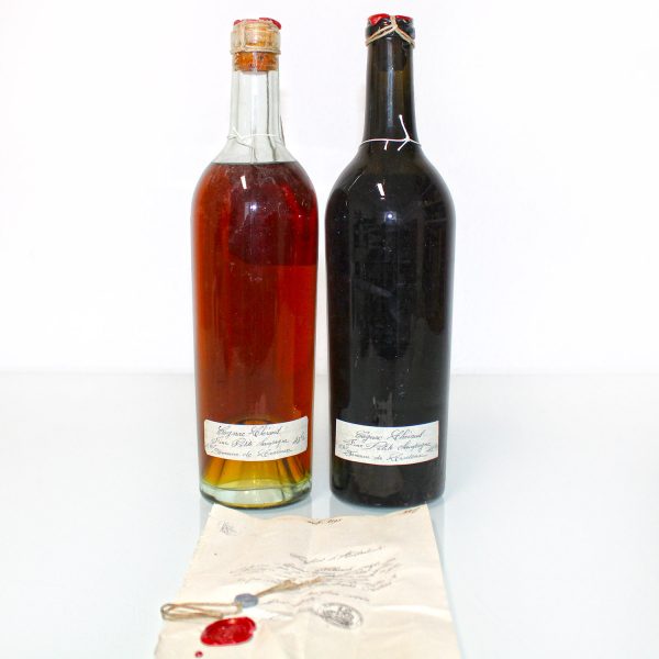 Lheraud 1927 Fine Petite Champagne Cognac back