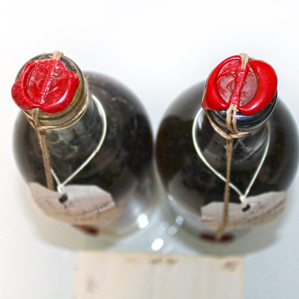 Lheraud 1927 Fine Petite Champagne Cognac seals