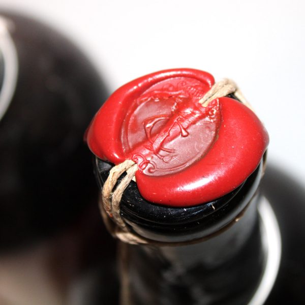 Lheraud 1927 Fine Petite Champagne Cognac wax seal