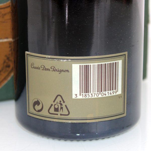 Cuvee Dom Perignon Vintage 1988 back label
