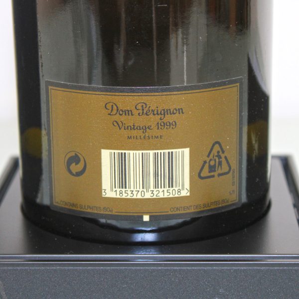 Dom Perignon Vintage 1999 back label