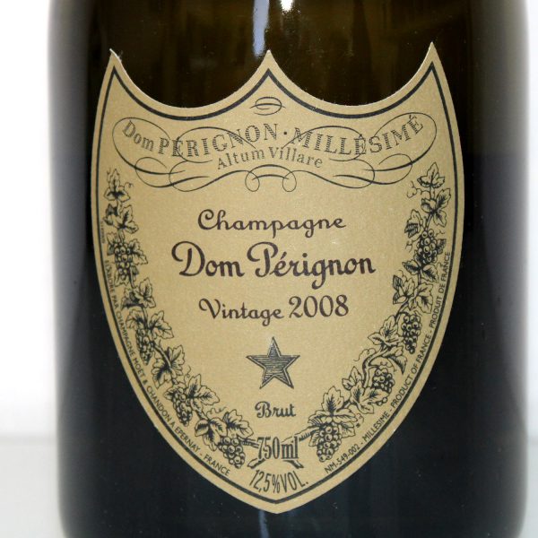 Dom Perignon Vintage 2008 label