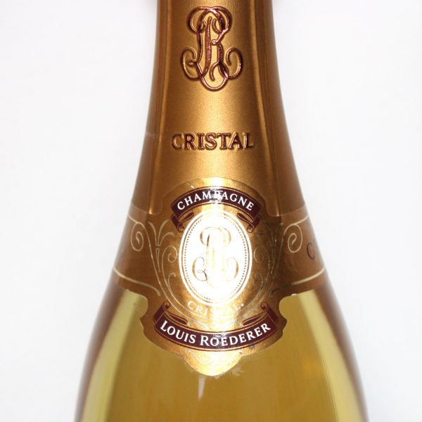 Louis Roederer Cristal 2005 neck