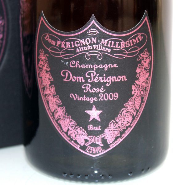 Dom Perignon Rose Vintage 2009 label