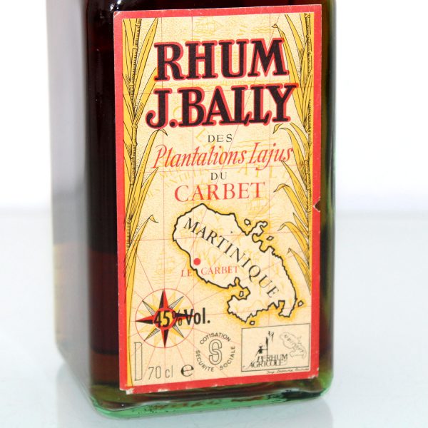 Rhum J. Bally 1970 label