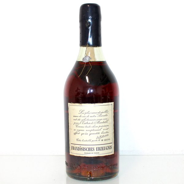 Martell Extra Cognac back